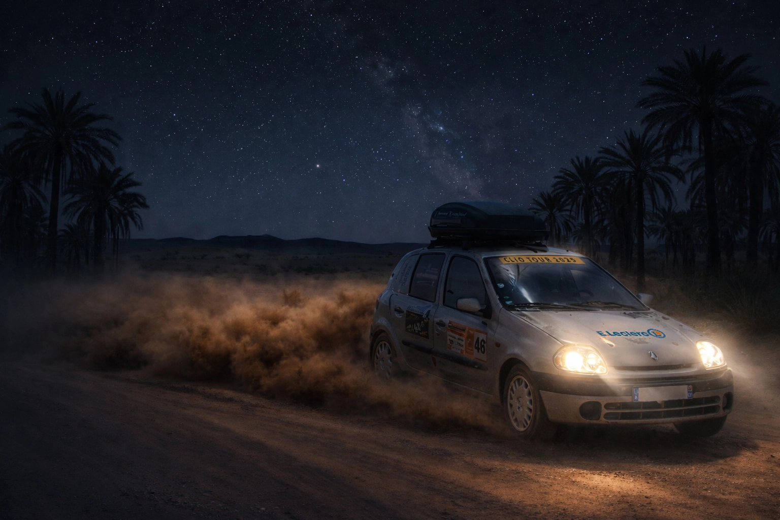 En route avec l'équipe 48